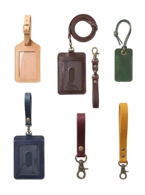 Leather Tags And Lanyards