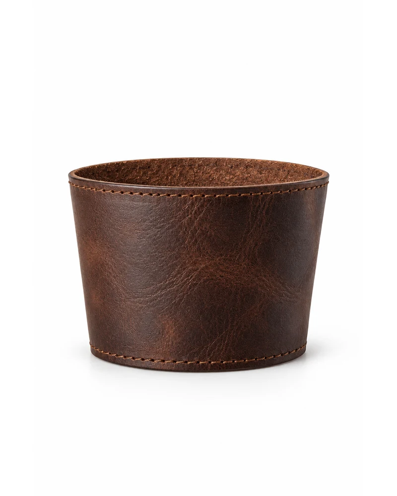 Espresso Coffee Cup Sleeve Leather Accessory