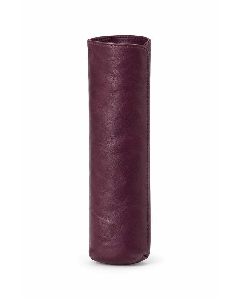 Aubergine Umbrella Sleeve Leather Accessory
