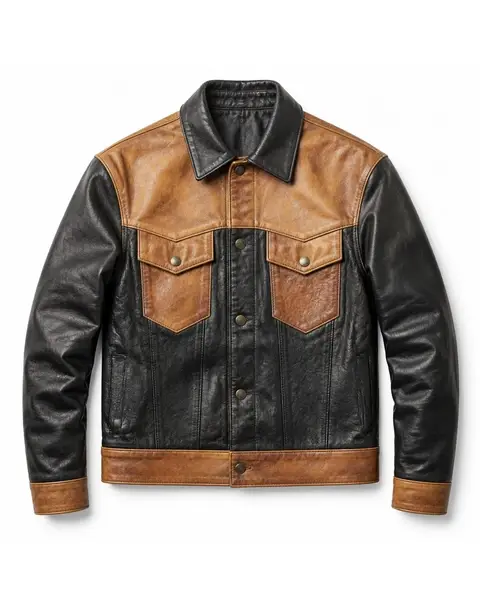 Men Leather Jackets — Design concept 34