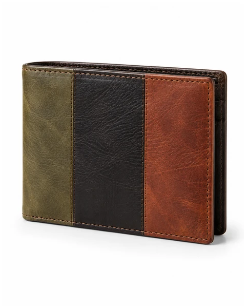 Leather Promotional Items — Design concept 78, 6 large reclaimed leather panels