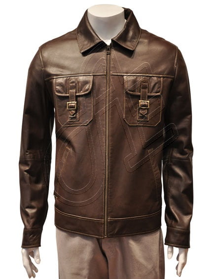 Men Leather Jackets - M - 46