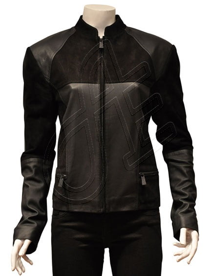 Women Leather Jacket - F - 17