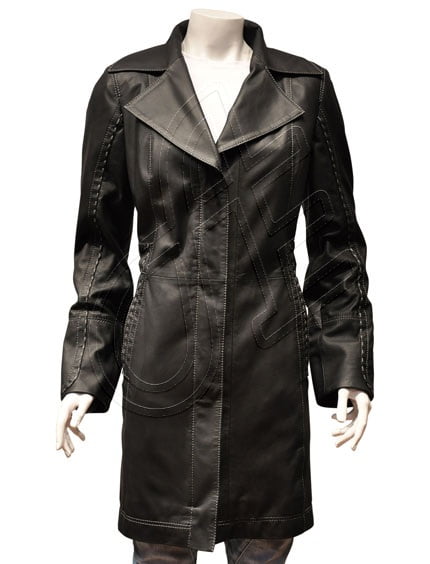 Women Leather Jacket - F - 20