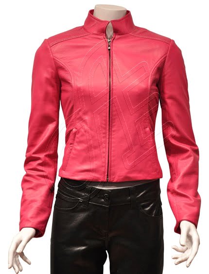 Women Leather Jacket - F - 29