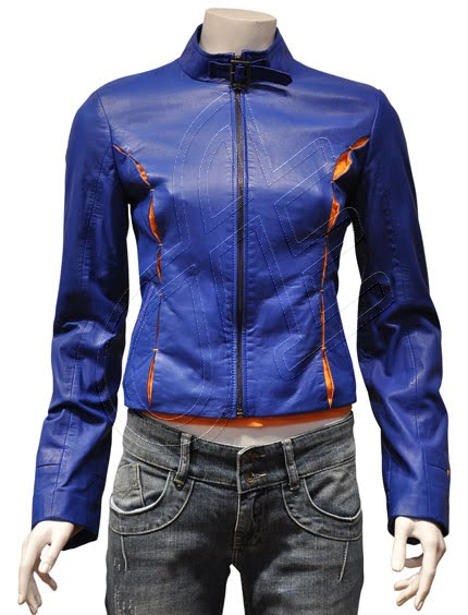 Women Leather Jacket - F - 31
