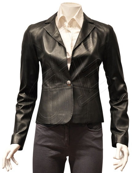 Women Leather Jacket - F - 61