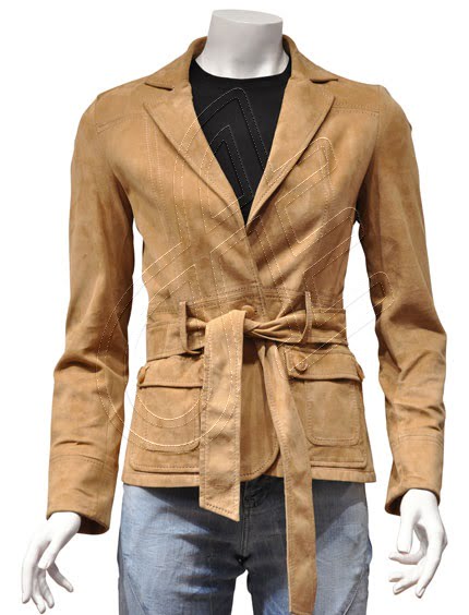 Women Leather Jacket - F - 72
