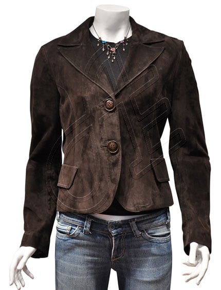 Women Leather Jacket - F - 76