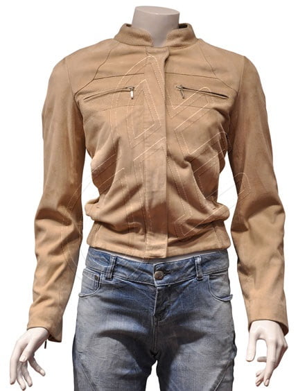 Women Leather Jacket - F - 79